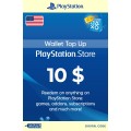 PSN Card $10 USD [US]